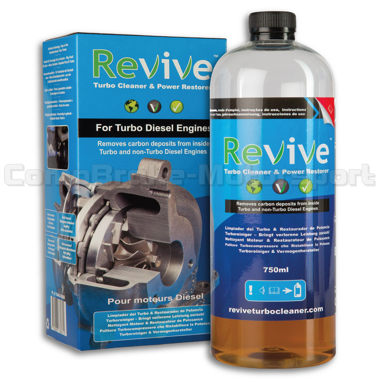 Revive Turbo Cleaner and Power Restorer Starter Kit 750ml (Diesel
